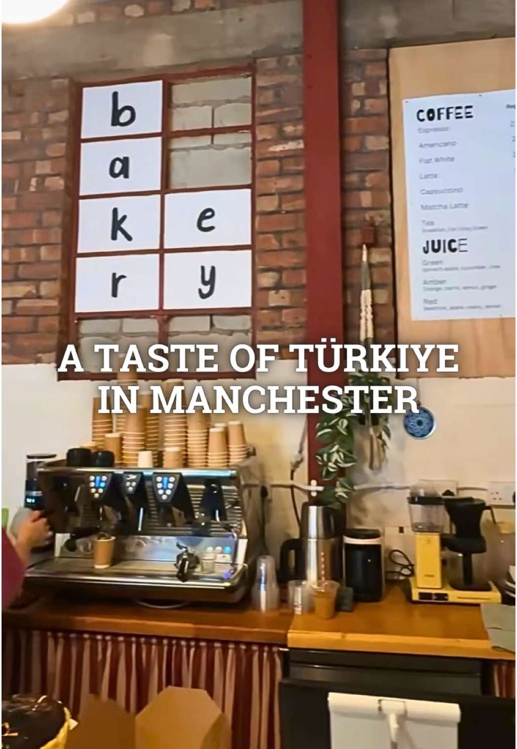 Tucked away on an industrial estate Mayya Bakery is a family-run Turkish bakery and café opened by Melike, a former teacher from Turkey, and her husband Oguz. Serving authentic treats like **Gözleme** (stuffed flatbreads), **simit** (sesame bagels), **Menemen** (spiced egg dish), and sweet pastries, the bakery blends traditional recipes with a cosy, industrial-chic space. With flat bread, cinnamon buns, coffee and juices, it’s a labour of love—Mel bakes small batches daily. Open 8.30am–4pm. A true hidden gem! 📍 Unit E, Mayya Bakery, 32-34, Duncan St, Salford M5 3SQ See more bars/theatres/restaurants/things to do Click the link in our bio ♥️  #ilovemcr #manchesterfood #bakery #turkish