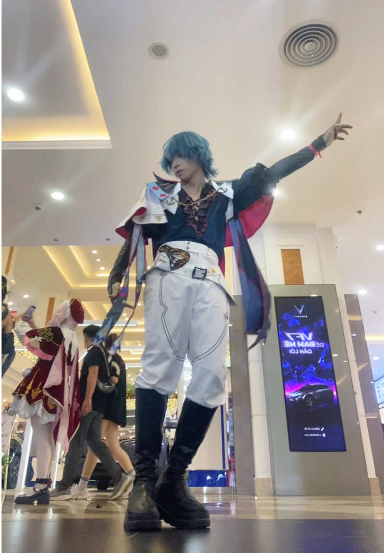Bet u didnt see this coming 🕺🏻🔥⚓️ #wutheringwaves #brant #cosplay #fyp 