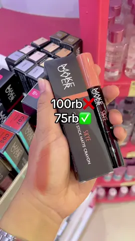 100rb❌ 75rb✅ kapan lagi😭 #makeoverlipcrayon #makeoverid #fyp 