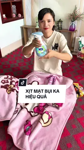 Xịt mạt bụi Ka diệt vi khuẩn nấm mạt bụi bọ trên giường chiếu, các bạn thử trải nghiệm nhé #xitmatbui #xitmatbuika #xitgiuongngu #matbui #matbuinha #toantrainghiem89 #tmgr 
