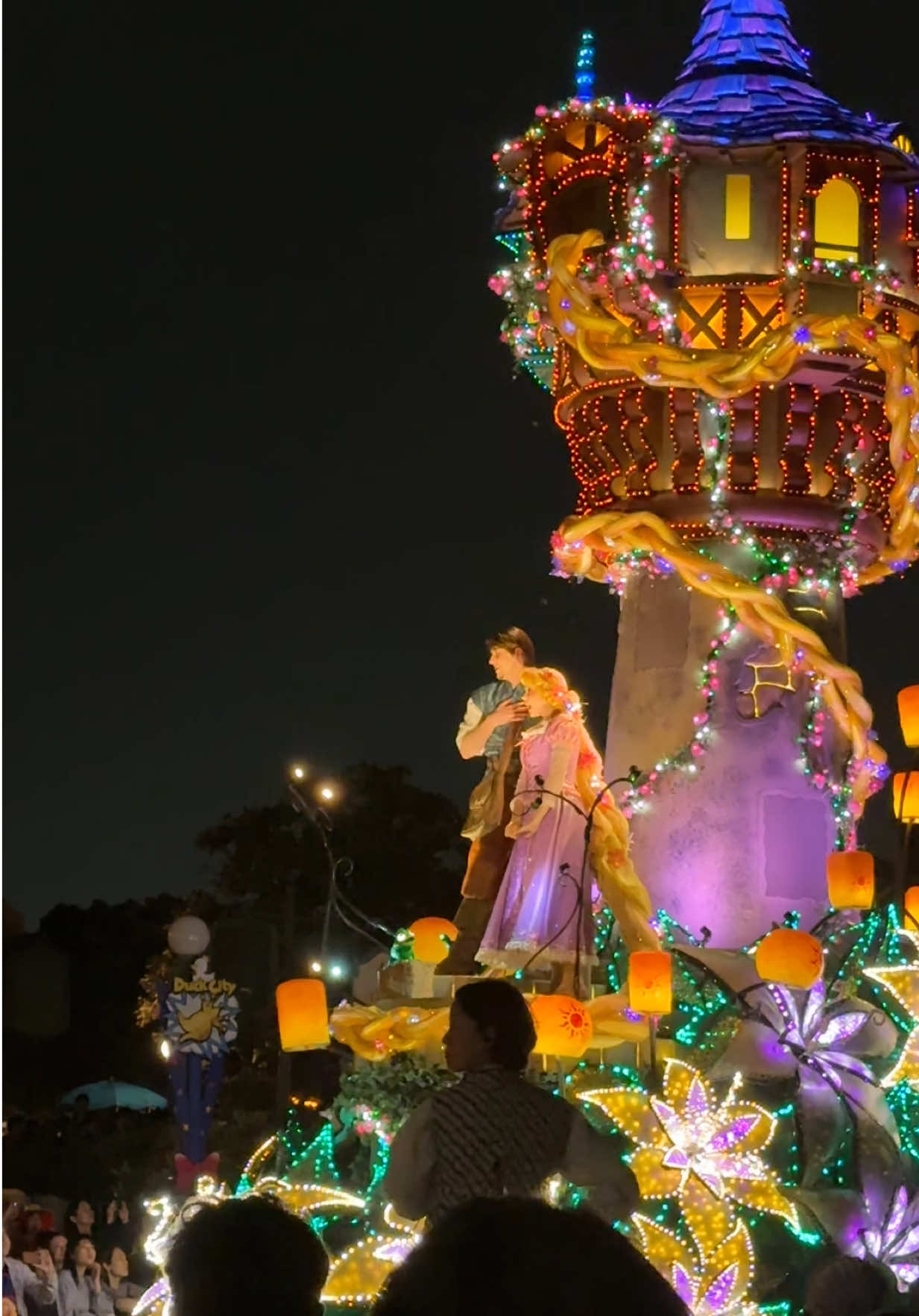 so beautiful🥹✨🤍 #tokyodisneyland #disneyland #rapunzel #tokyo #japan #parade 