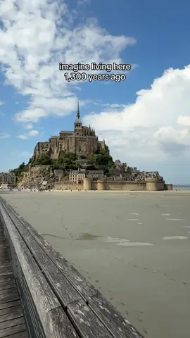 📍Mont Saint-Michel in Normandy, France #montsaintmichel #france #castle 