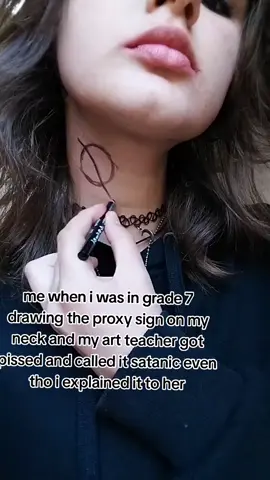 like it's not satanic and it's NOT that deep bro💀💀 #emo #creepypasta #slenderverse #proxy #proxysign #alternative #goth #grunge #punk #scene #altfashion #creepypastacosplay #fyp #foryou #foryoupage