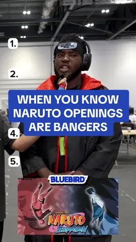 Blind Ranking Naruto Openings! #anime #fyp #animefyp #foryoupagе #supersickanime #blindranking #animeopenings #animemusic #narutoshippuden #bluebird #mcmcomiccon #comiccon #animechallenge #animegame
