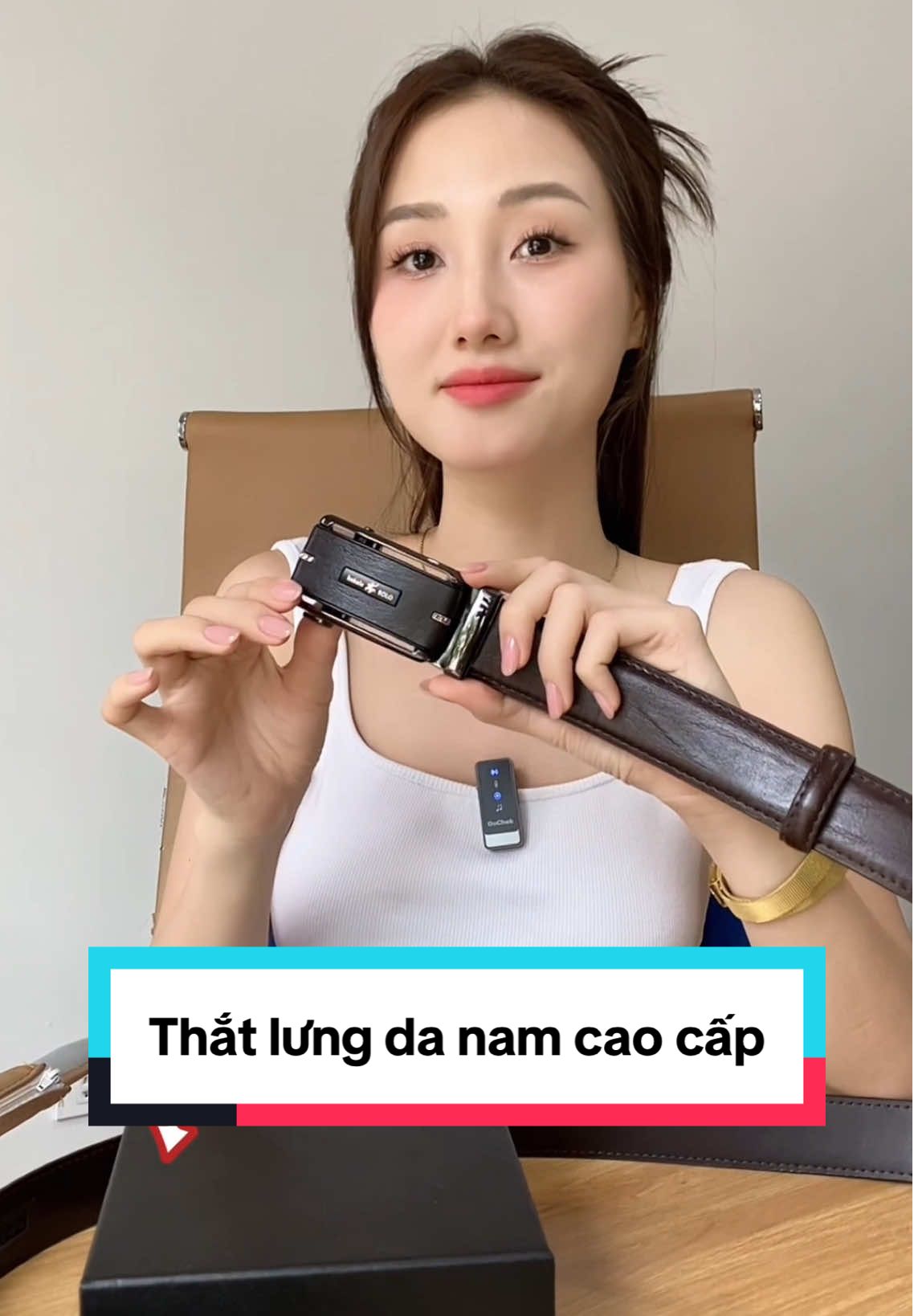 Thắt lưng da nam cao cấp #tikhub #xuhuong #thatlung #thatlungdanam #thatlungcaocap 