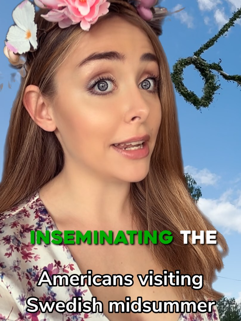 POV Americans at Swedish midsummer #midsummer #foryou #fördig #sweden #midsommar