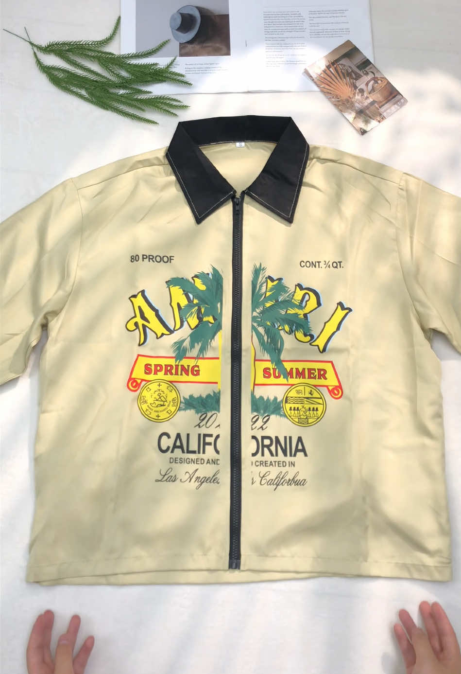 This zipper shirt is seriously a must-have🔥#shirt #print #palmtree #shortsleeve #casual #SummerFashion #summeroutfit #summervibes #beachvibes #beachoutfit #zipup #mensfashion #mensoutfit #vacation #holiday #menswear #comfy #streetwear #dailywear #tiktokshopsummerturnup #dealsforyoudays #spotlightfinds 