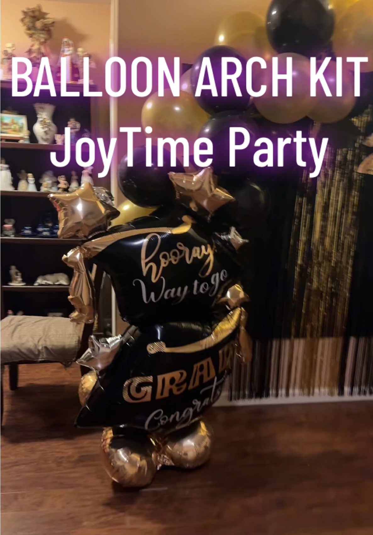 Why hire someone when you can do it this easily?! This balloon arch kit is reusable, easy to set up, and perfect if you’re always hosting or thinking about starting your own business!  #PartyDecorDIY #BalloonArchHack #BudgetFriendlyParty #DIYEventDecor  #DIYPartyDecor #BalloonArch #PartyOnABudget #EventDecorTips @Joytime Party 