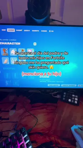 Menciona a tu eterno hijo en Fortnite. 😎 | #fyp #videoviral #prime #chorifletes #fortnite #hijos 