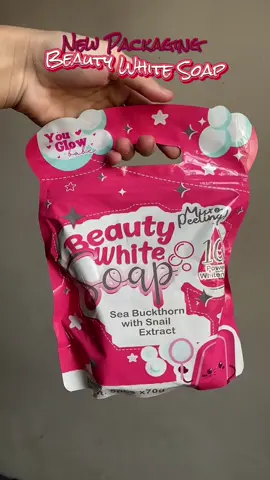 Trending Beauty White soap from You Glow Babe the new packaging #youglowbabe #beautywhitesoap #whiteningsoap #soap #pampaputi #trending #viral #fyp #fypシ #foryou #foryoupage 