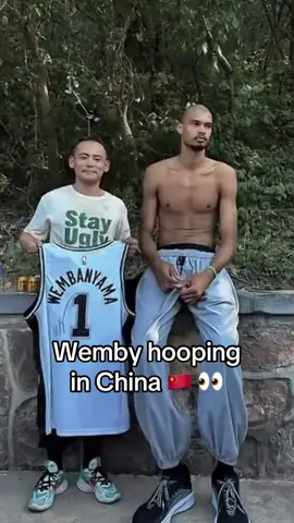 League ain’t ready for bald Wemby 😭 @Victor Wembanyama #NBA #china #spurs #victorwembanyama #shoutoutot (via SpursGDP/X)