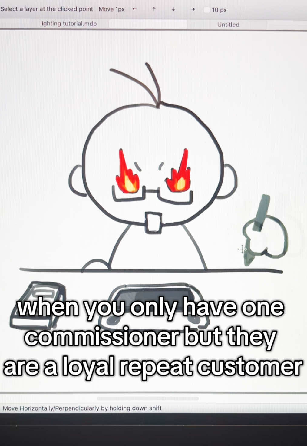 i <3 my og but im not allowed to show the commissions i did for them 😞 #fyp #art #shitposting 