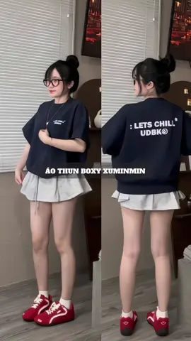 áo boxy vải umi Hàn by Xuminmin  #fyp #tiktok #xh #outfit #review #xuhuong 