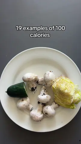 19 exemples of 100 calories 😳 #calories #healthy #food #FoodLover  