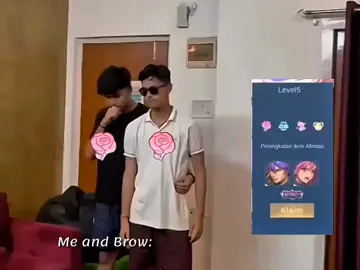 Me and Brow >🥴 #fyp #fypppppppppppppp #foryou 