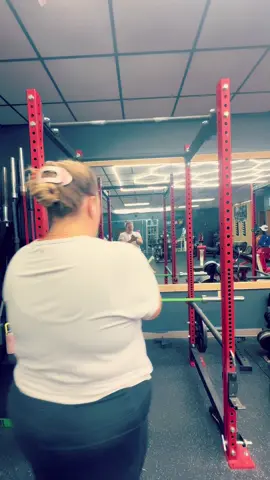 This has become one of my favorite things to challenge myself on in the gym! #gymfit @Fabletics #gymrat #Fitness #gymmotivation #motivation #GymTok #plussizebunz @The Bar 31539 