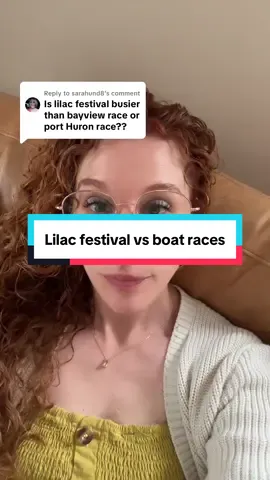Replying to @sarahund8 I think it’s the lilac festival #mackinacisland #resident #yearround #lilac #boatrace #tourism #vacation 