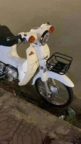Cub trắng 😝#cubdokieng #cub50cc #cub #xuhuong 