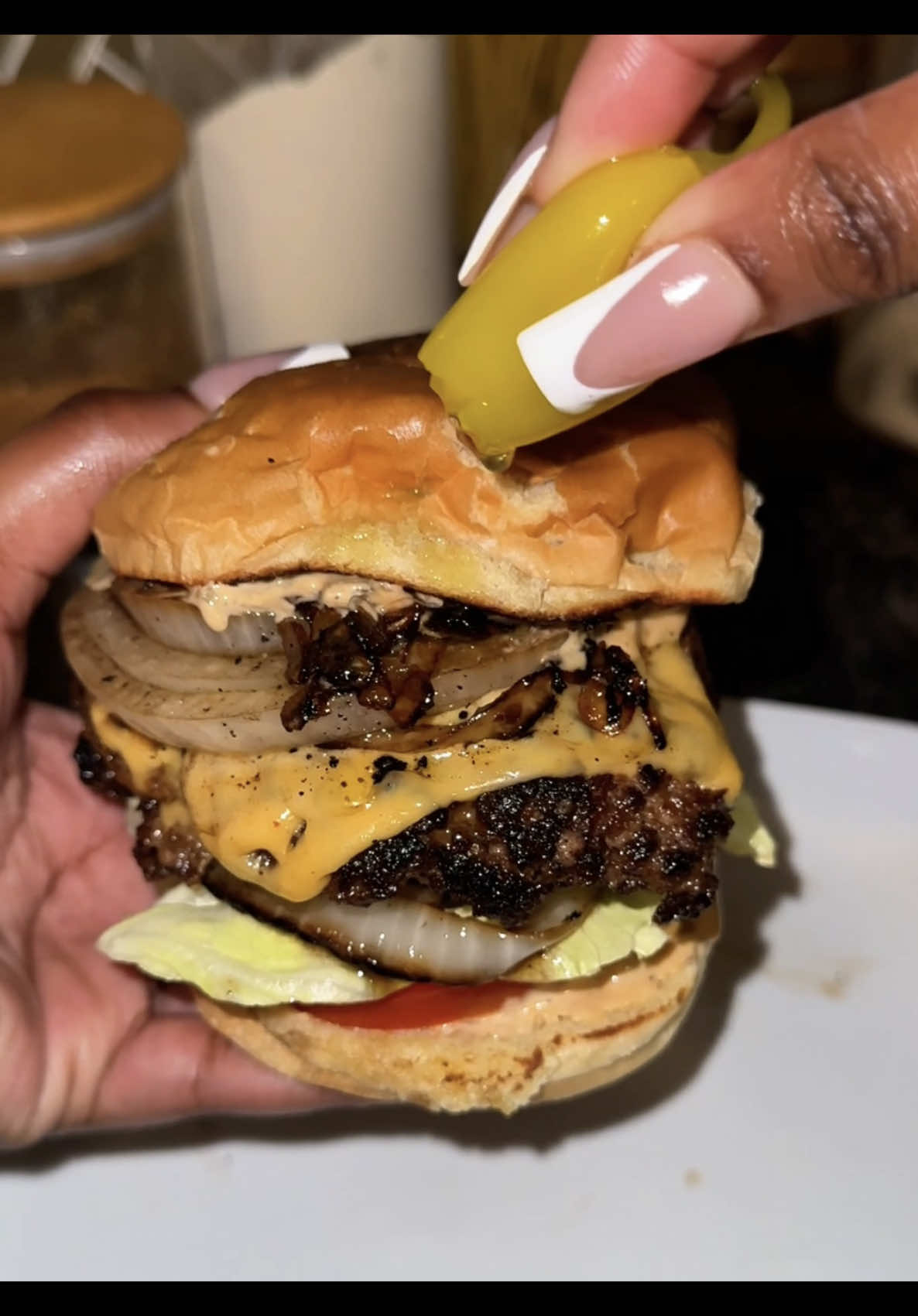 My In & Out Order these days 🔥 #burger #flyingdutchman #doubledouble #foodtiktok #dinnerideasblackpeople 