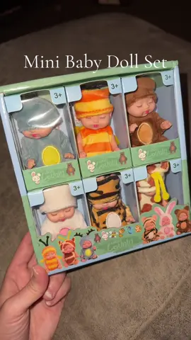 Cute miniature baby doll set  #tiktokmademebuyit #dealsforyoudays #tiktokshopcreatorfinds #tiktokshopcreatorpicks #giftforkids #toysforkids #christmasgift #giftideas #babydoll #girlmom 