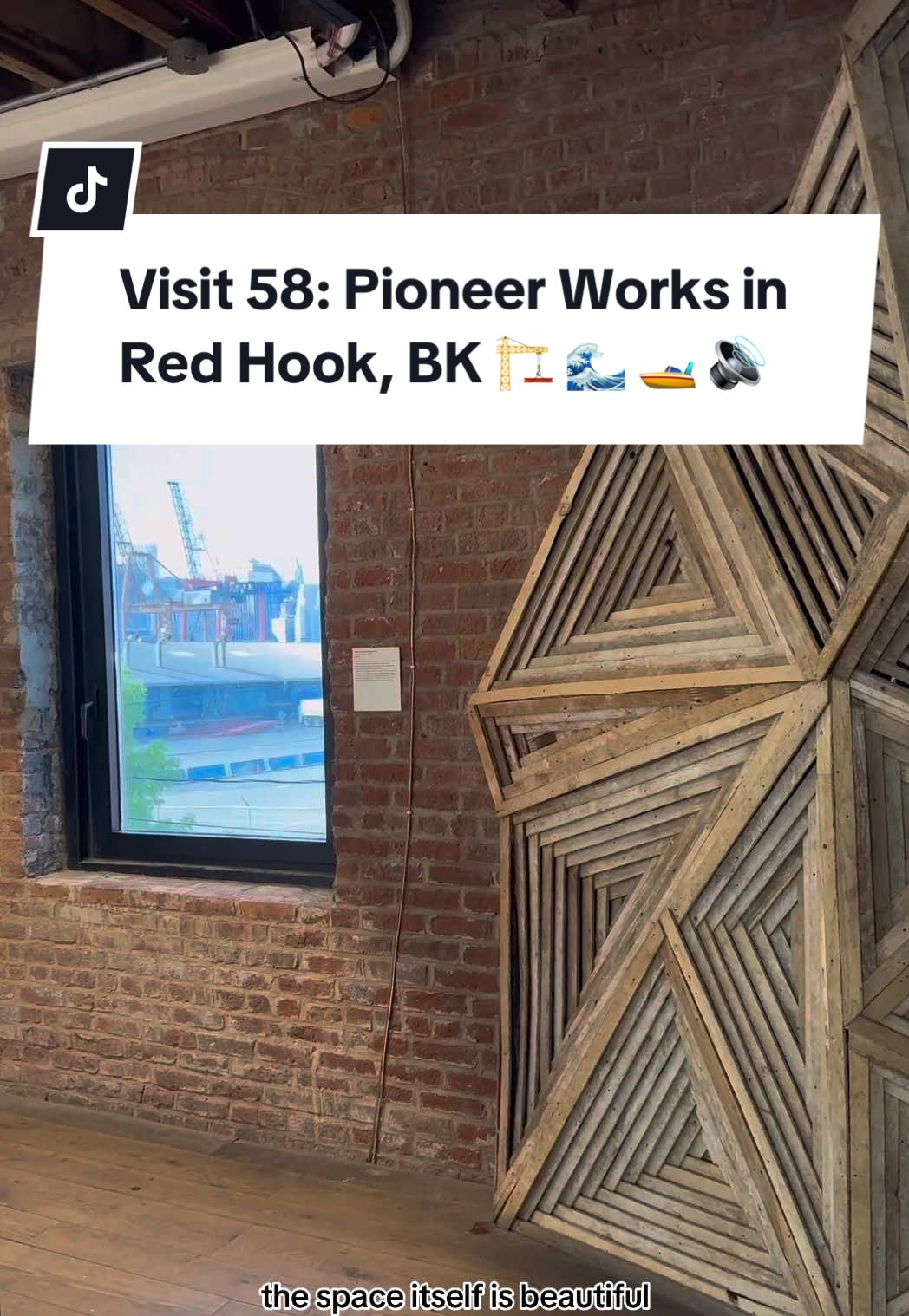 Visit 58: experimental internet art, city soundscapes, open studios, and a climate-resilient garden. Red Hook is full of surprises!!!!  #pioneerworks #brooklyn #thingstodoinnyc #artmuseum #artgallery #nyc #nycart #CapCut 