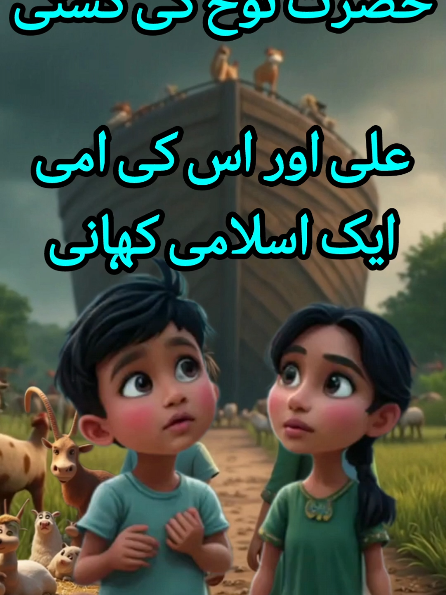 حضرت نوحؑ کی کشتی اور علی / #viral #cartoon #foryou #Animation2025 #foryou 