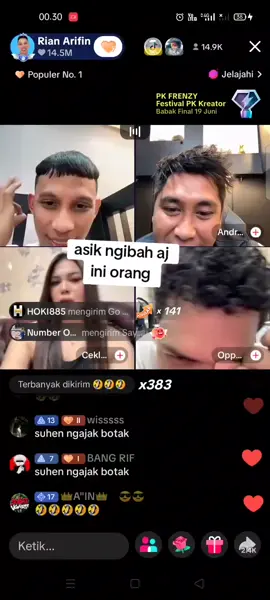 rian arifin lagi cerita  #fyp #rianarifin #andresuhen #rianarifin 