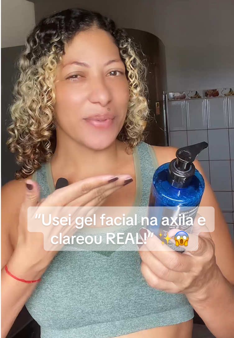 Passei gel de limpeza facial na axila e o resultado me chocou 😳✨ Adeus axila escura, cheiro e suor! Assiste até o fim e garante o teu no meu Shop 🛍️👇 #SegredoDeBeleza #AxilaClaraJá #DicaQueBomba #TikTokShopBrasil #SkincareNaAxila #GL02 #PeleDePrincesa #DicasDaMirian #VaiPraForo #TruqueCaseiro #SkincareDiferente #AutocuidadoComEstilo #ForYouBeauty #DicaDaInfluencer #ugc 
