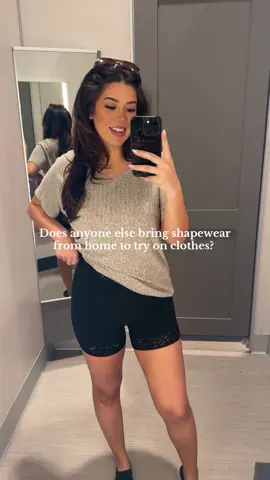 Gotta see the full potential. #shapewear #girlythings #tryon #shopping #style 