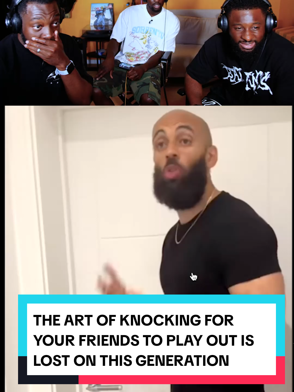 THE ART OF KNOCKING FOR YOUR FRIENDS TO PLAY OUT IS LOST ON THIS GENERATION
