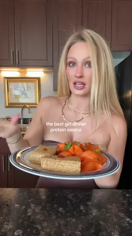 Tofu’s #1 fan #tofu #girldinner #highprotein #fatlossforwomen 