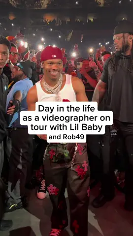 Day in the life on tour with @Lil Baby @Rob49up #fyp #lilbaby #tour #rob49 