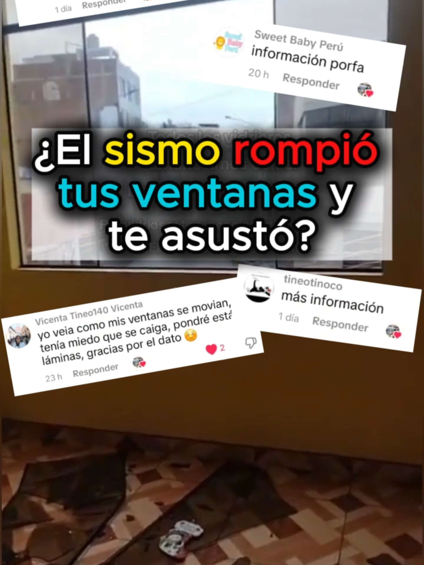 ¿El sismo rompió tus ventanas y te asustó? Instala láminas de seguridad. #sismo #tenblor #vidrioroto #ventana #callao #temblorperu #laminasdeseguridad #fypシ゚ #viraltiktoks #sigueme #paratiiiiiiiiiiiiiiiiiiiiiiiiiiiiiii #protección #SeguridadResidencial #Privacidad #Inseguridad #laminadodevidrios #perú🇵🇪 #ProtecciónHogar @creatorsearchinsights127