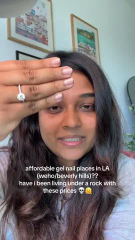 Are we really out here paying almost $100 for gel or builder gel nails? This can’t be right and in this economy 🙂‍↔️ I’d obviously rather invest that but would love to see know if I’m delusional and should get my nails done on special occasions only or if there are gel places for ~ $50 #nails #nailinspo #affordablenails #buildergel #hardgel #losangeles #fyp 