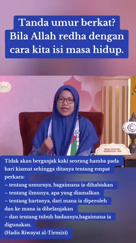 umur yang berkat adalah umur yang diisi dengan perkara yang bermanfaat, bukan yang berlalu begitu sahaja tanpa tujuan. #ustazahnazirah  #ustazahnazirahabubakar  #tazkirahringkas  #peringatandirisendiri  #umurberkat  #muhasabahdiri  #tiktokislamik  #fypforyou  #hidupuntukakhirat  #ilmubermanfaat 