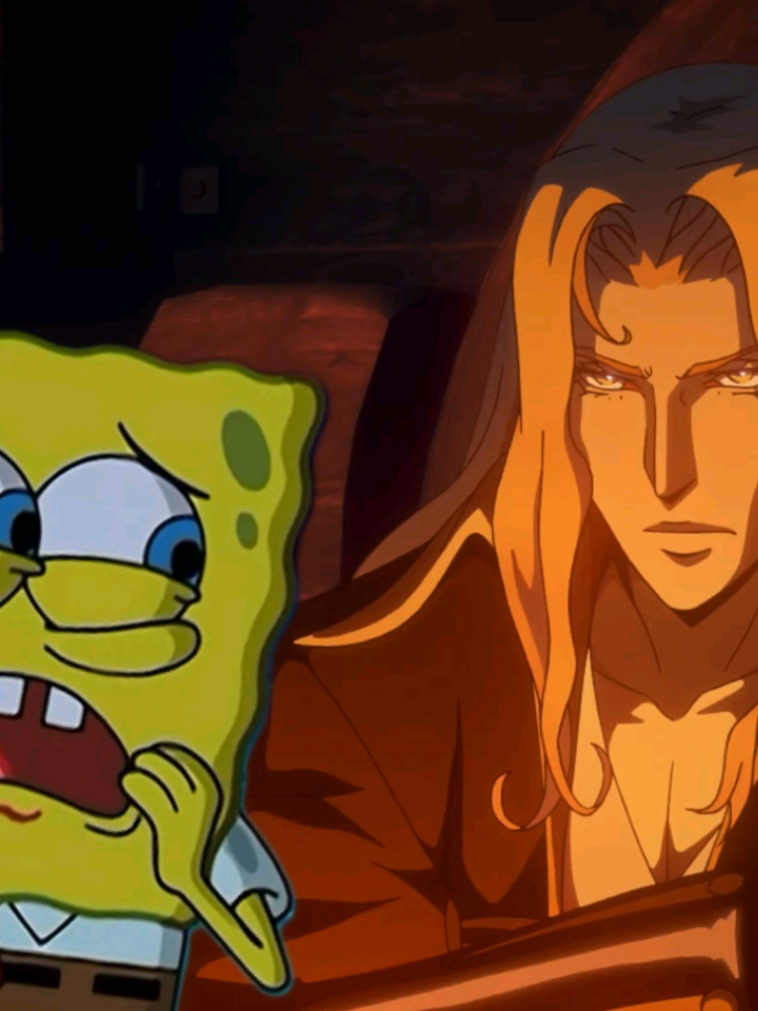 Think it's time I finally upload the full version of this Spongebob X Castlevania, legend of the sea bear  #spongebobsquarepants #Castlevania #alucard #spongebob #Patrickstar #squidwardtentacles #trevorbelmont #syphabelnades #adriantepes #castlevaniaedit 