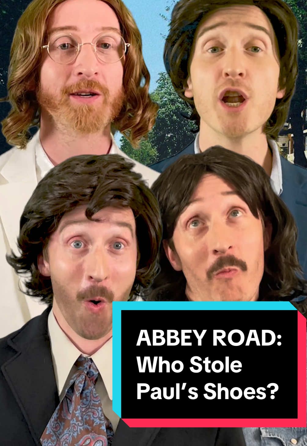 At #TheBeatles #AbbeyRoad Cover, Who Took #PaulMcCartney Shoes? #beatles #beatlestok #johnlennon #georgeharrison #ringostarr #ringo 