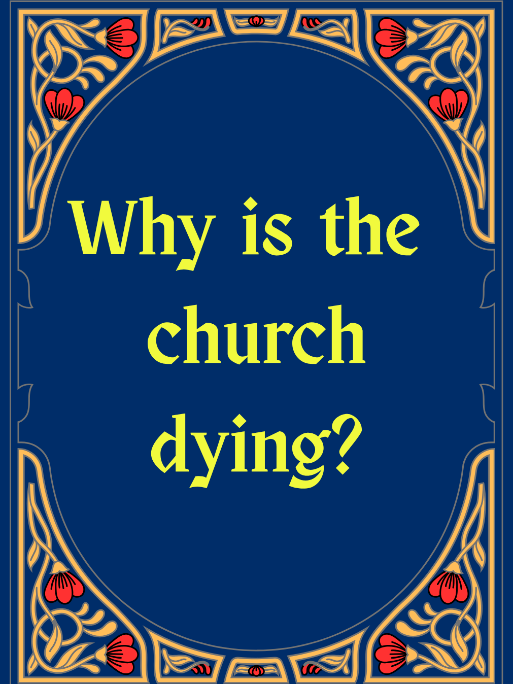 This is a pretty simplistic way to talk about a very complicated subject. What ways have organizations in your community met the needs of the people around them? Don't say 'build in a growing suburb', that's just a gimmick that will eventually fail if the organization doesn't meet needs. #progressivechristianity #pastorpauldrees #lutheran #elca #progressiveclergy #lutherantiktok