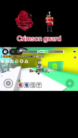 Finally got it #roblox #bss #beeswarm #beeswarmsimulator #crimsonguard #guard #fyp #foryou #foryoupage