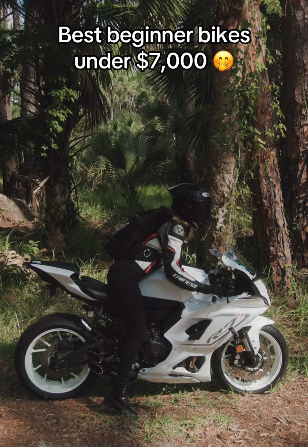 all budget friendly, right? 😊 #motorcyclegirl #bikerchick #biker #fyp #bikelife #sportbike #sportbike #2wheels 