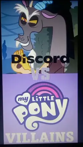 Discord vs mlp villains @Izabel #mylittlepony 