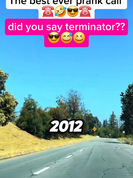 did you say terminator??😎🤪🤣 Credits: @TheJubalShow  #radio #brookeandjubal #funny #phonecall #fyp #funnyy #prankcall #prank 