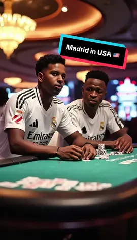 Real Madrid in USA 🇺🇸  Besides the Club World Cup, what else are they doing? 🫡 Kylian Mbappe - Texas 🔫 Modric - Statue of Liberty 🗽  Vini Rodrygo - Las Vegas 🃏  Bellingham - McDonalds 🍔  Courtois - NYC 🏙️  Rudiger - Rodeo 🐄  #RealMadrid #AI #AIVideo