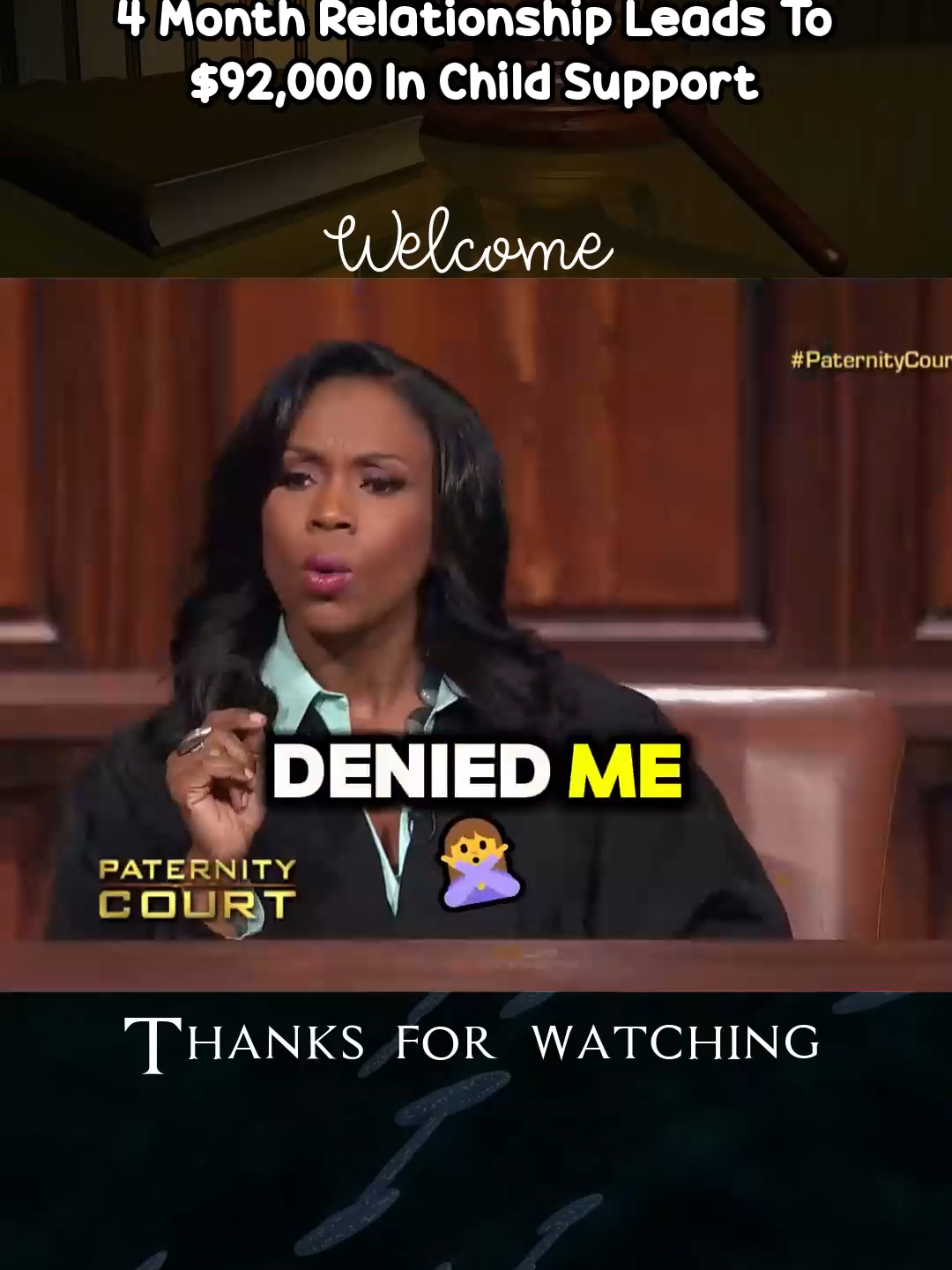 4 Month Relationship Leads To $92,000 In Child Support Part 04 #court #courtroomdrama #trialwatch #legaltiktokviral #courtroom #judge