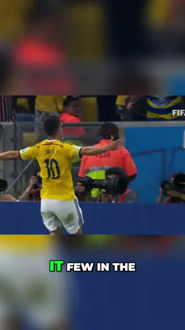 One of the greatest World Cup goals ever!⚽🔥 Chest. Turn. BOOM. James Rodríguez gave us a World Cup moment we’ll never forget. Pure magic from Colombia. Where were you when this goal hit the net? #fyp #foryoupage #fyppppppppppppppppppppppp #JamesRodriguez #WorldCup2014 #FIFAClips #EpicGoal #Colombia #SoccerHistory #ClipConverted #FootballLegends