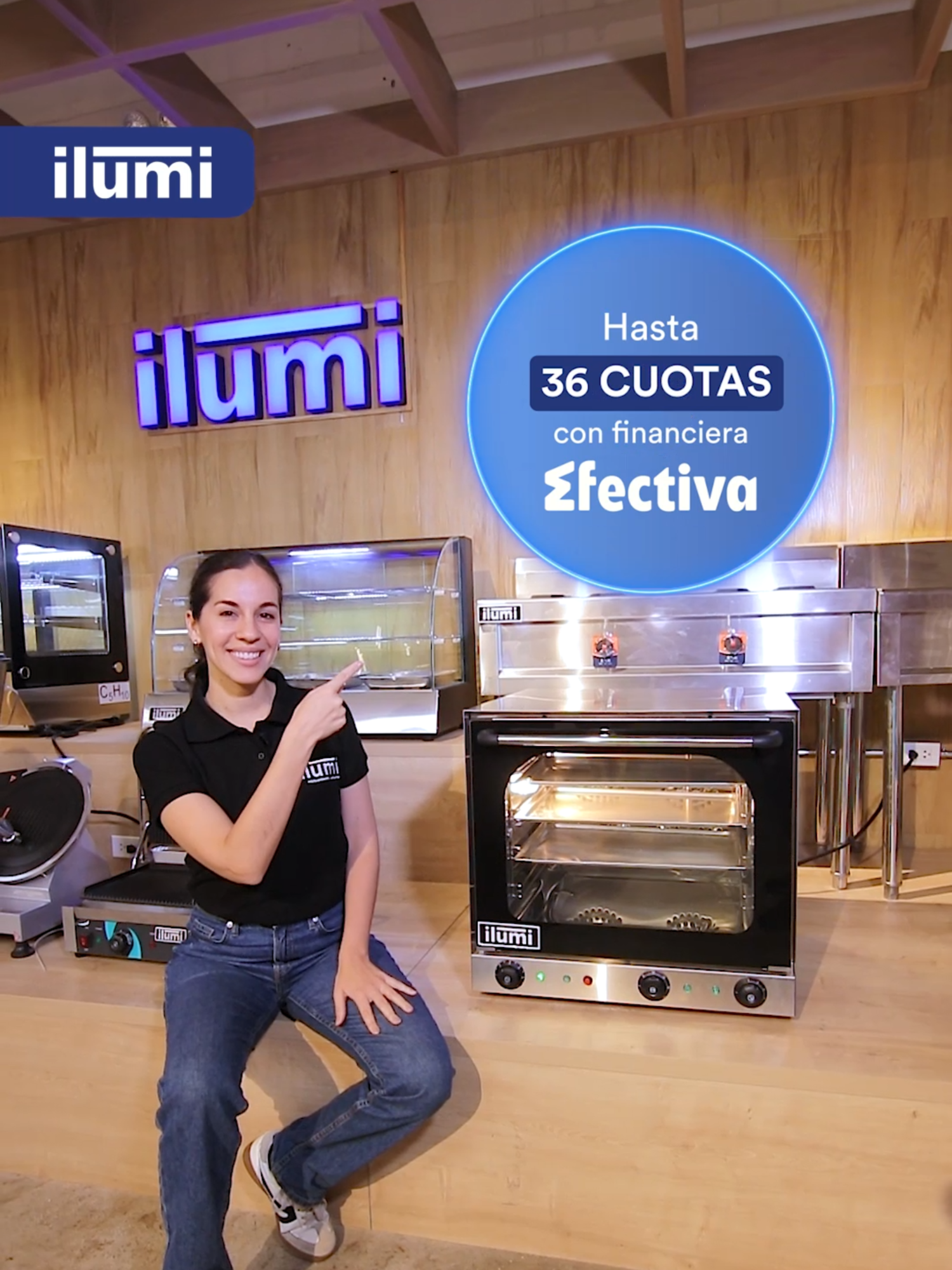 ¿Listo para llevar tu cocina al siguiente nivel? Con los hornos eléctricos de Ilumi, cocinar será más fácil y rápido. 💙 Ideal para cocinas como la tuya. ¡Potencia tu producción con equipos que marcan la diferencia!🥳 #Ilumi #HornoEléctrico #EquipamientoGastronómico