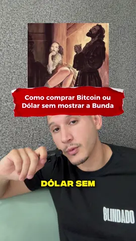 Vai querer mostrar o anel do couro? Faça logo a primeira vez que você aprende e não fica mentindo pra você mesmo de que vai fazer depois. Use o cupom BLINDADO para reduzir a taxa. #bitcoin #p2p #cripto #iof