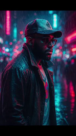 Download ChapGPT4o          step 1 : Open ChatGpt.         Step 2 : upload your foto      step 3 :  write your prompt.   PROMPT: Portrait cinématique cyberpunk d'un homme marchant dans une ville futuriste éclairée au néon, scène nocturne, forte pluie, trench-coat trempé, reflets de néon sur la rue mouillée, profil latéral dramatique, expression sérieuse, éclairage ambiant rose et bleu vibrant des enseignes au néon, rue urbaine animée avec flou de mouvement de la foule pressée, faible profondeur de champ, prise de vue sur film 35 mm, textures détaillées, atmosphère lunatique, esthétique de blade runner. #creatorsearchinsights #chatgpt #prompterchallenge 