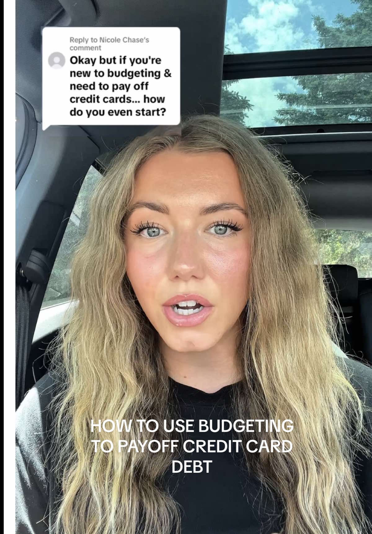 Replying to @Nicole Chase how to use budgeting to payoff your credit card debt even when you’re a beginner 🫶🏼 Budget template 🔗 in bio  #payingoffdebt #debtfreejourney #creditcarddebt #debt #budgeting #budget #budgetingforbeginners  
