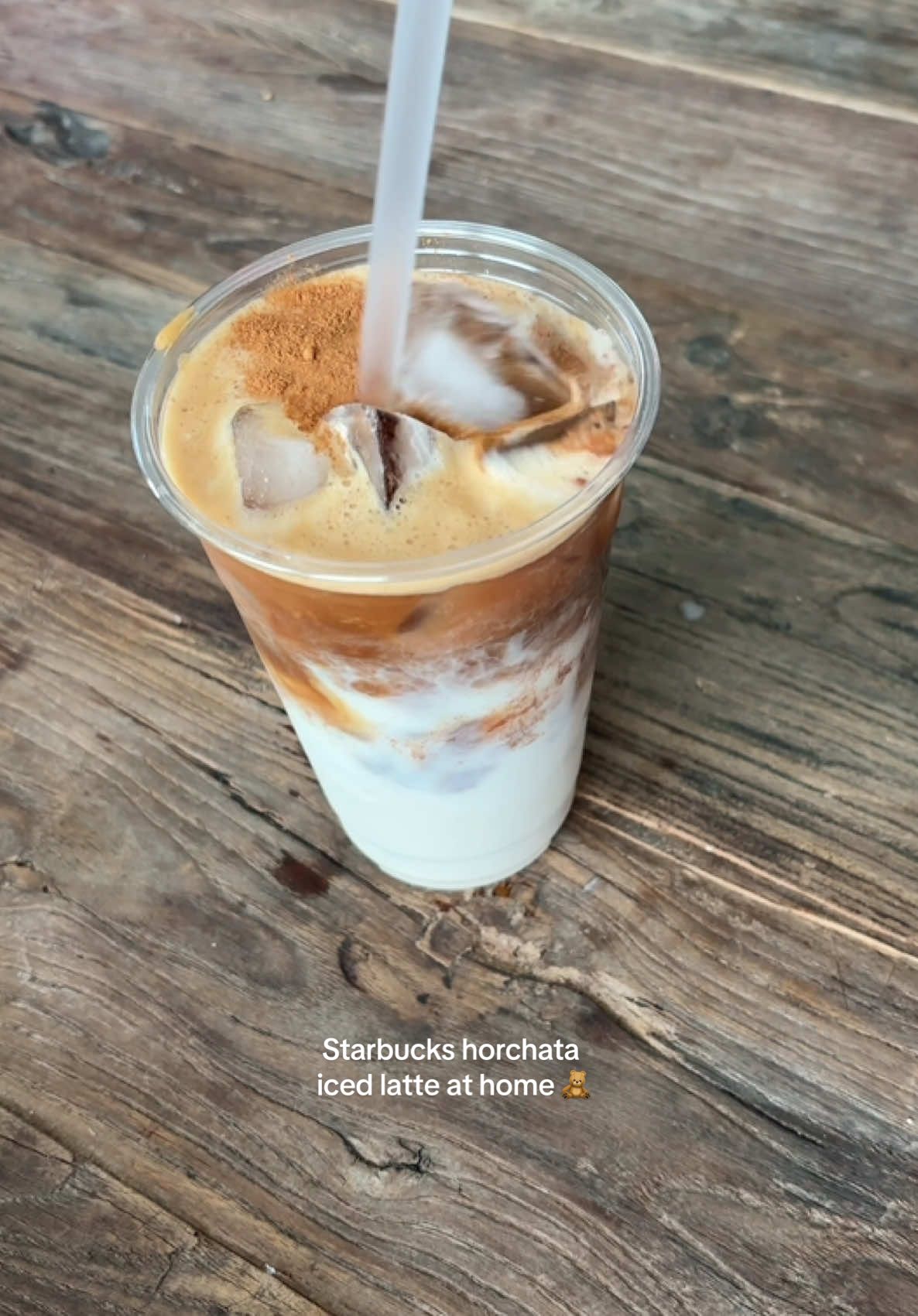 This horchata creamer tastes the same as Starbucks 🤩 #coffee#starbucks#starbs#latte#icedcoffee#coffeetok#breakfast#grwm 